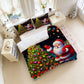 Set de 3 piezas para funda suave para edredón navideño