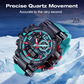 Reloj digital LED multifuncional impermeable