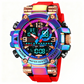 Reloj digital LED multifuncional impermeable