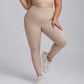 Leggings de entrenamiento para el control del abdomen de cintura alta y modelado en bolsillos laterales