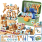 🎄🔧 Kit de herramientas DIY para pequeños ingenieros navideños: el regalo educativo de Papá Noel 🎁✨