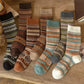 Calcetines de estilo étnico retro