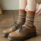 Calcetines de estilo étnico retro