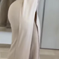 Mono de manga larga elegante para solapa para mujer