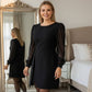 Vestido elegante de mujer con lentejuelas