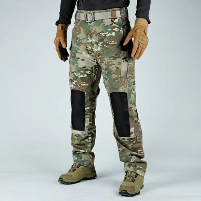 Pantalones urbanos cargo para hombre, pantalones tácticos impermeables Ripstop