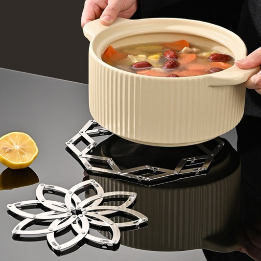 Portaollas multifuncional de acero inoxidable resistente al calor