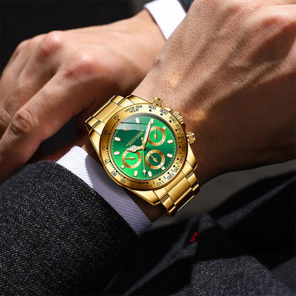 Reloj de cuarzo de negocios y casual para hombre