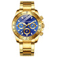 Reloj de cuarzo de negocios y casual para hombre