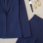 Conjunto de traje de mujer de tres piezas con pantalones y top de pierna ancha