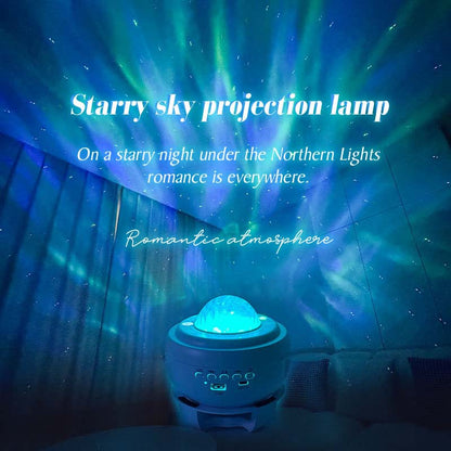 Altavoz Bluetooth con lámpara de proyección de cielo estrellado