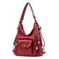 👜 Bolso bandolera convertible con múltiples bolsillos para mujer: bandolera y bolso tote 3 en 1.