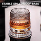 Vaso giratorio de vasos de whisky de 360°