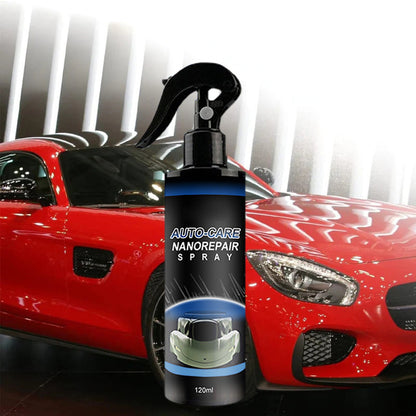 Spray Reparador de Rayones y Protección Cerámica Nano Coat para Auto – 120 ml