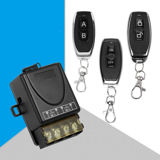 ⚡📡 ¡50% DE DESCUENTO! Kit de Interruptor y Receptor Inalámbrico – Sin Cableado | Compra 2 y Llévate 1 Gratis