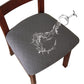 Funda impermeable para asientos de silla en el comedor