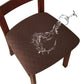 Funda impermeable para asientos de silla en el comedor
