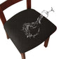 Funda impermeable para asientos de silla en el comedor