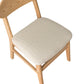 Funda impermeable para asientos de silla en el comedor