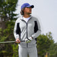 Conjunto de chaqueta y pantalones de correr de dos piezas de cremallera completa para hombre
