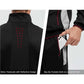 Conjunto de chaqueta y pantalones de correr de dos piezas de cremallera completa para hombre