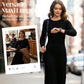 50 % OFF !!✨Women's Long Sleeve Cable-Knit Sweater Midi Dress