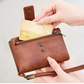 Cartera de Mujer con Protección RFID | Estilo Retro Triple Plegable | Gran Capacidad Multifuncional