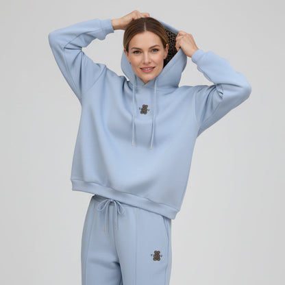 🐆✨ Sudadera con Capucha para Mujer con Forro de Leopardo – Estilo Casual, Cómoda y con Personalidad 🖤🔥