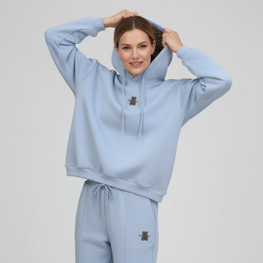 🐆✨ Sudadera con Capucha para Mujer con Forro de Leopardo – Estilo Casual, Cómoda y con Personalidad 🖤🔥
