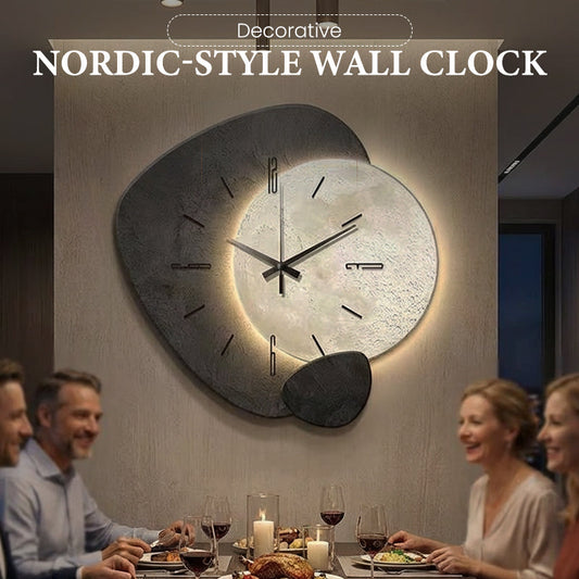Reloj de pared decorativo de estilo nórdico