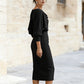 💃Vestido elegante para adelgazar de mujer que ceñe la cintura | Ajuste elegante y silueta✨ que favorece la figura