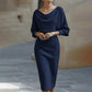💃Vestido elegante para adelgazar de mujer que ceñe la cintura | Ajuste elegante y silueta✨ que favorece la figura