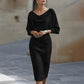 💃Vestido elegante para adelgazar de mujer que ceñe la cintura | Ajuste elegante y silueta✨ que favorece la figura