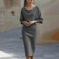 💃Vestido elegante para adelgazar de mujer que ceñe la cintura | Ajuste elegante y silueta✨ que favorece la figura