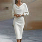 💃Vestido elegante para adelgazar de mujer que ceñe la cintura | Ajuste elegante y silueta✨ que favorece la figura
