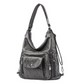 👜 Bolso bandolera convertible con múltiples bolsillos para mujer: bandolera y bolso tote 3 en 1.