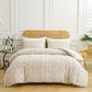 Set de cama con penacho de 3 piezas con recorte