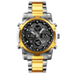 ⌚ ¡50% DE DESCUENTO AHORA! 🪖 Reloj militar para hombre: pantalla analógica-digital, resistente al agua y a los golpes 🛡️
