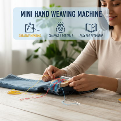 Mini máquina de tejer a mano