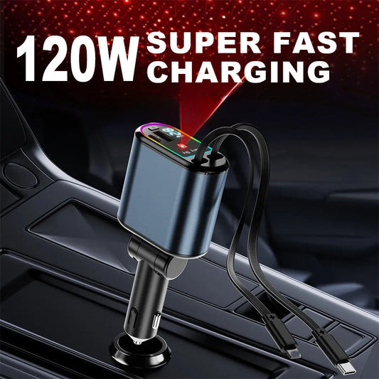 🔥OFERTA 2026🔥Cargador telescópico para coche Starlight