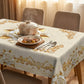 Mantel impermeable de rosa dorada