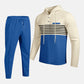 Conjunto de chándal con capucha y bloques de color para hombre