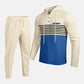 Conjunto de chándal con capucha y bloques de color para hombre