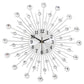 ✨🕰️ 50% de descuento ⚡ en el Creative Rhinestone Wall Clock – ¡Lujo silencioso y minimalista para salón, comedor y entrada! 💎🏡