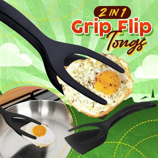 🥓🍳 Alicates de agarre 2 en 1 (compre más y ahorre más✨)