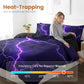 ⚡Set de funda para edredones y funda de almohada Purple Lightning