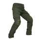 Pantalones tácticos de carga para hombre con rodilleras