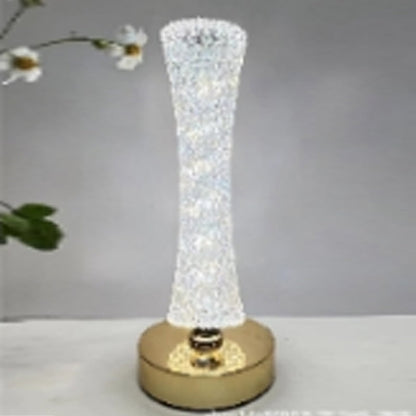 💎 ¡50% DE DESCUENTO! 🛋️ Lámpara de Mesa de Cristal – 3 Modos de Luz para Cada Ambiente. Brillo ajustable, diseño elegante, perfecta para recamara, sala y oficina. ✨