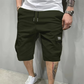 💖🩳 Pantalones cortos cargo casuales de hombre con cintura con cordón – Multibolsillos, ligeros y transpirables