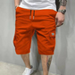 💖🩳 Pantalones cortos cargo casuales de hombre con cintura con cordón – Multibolsillos, ligeros y transpirables